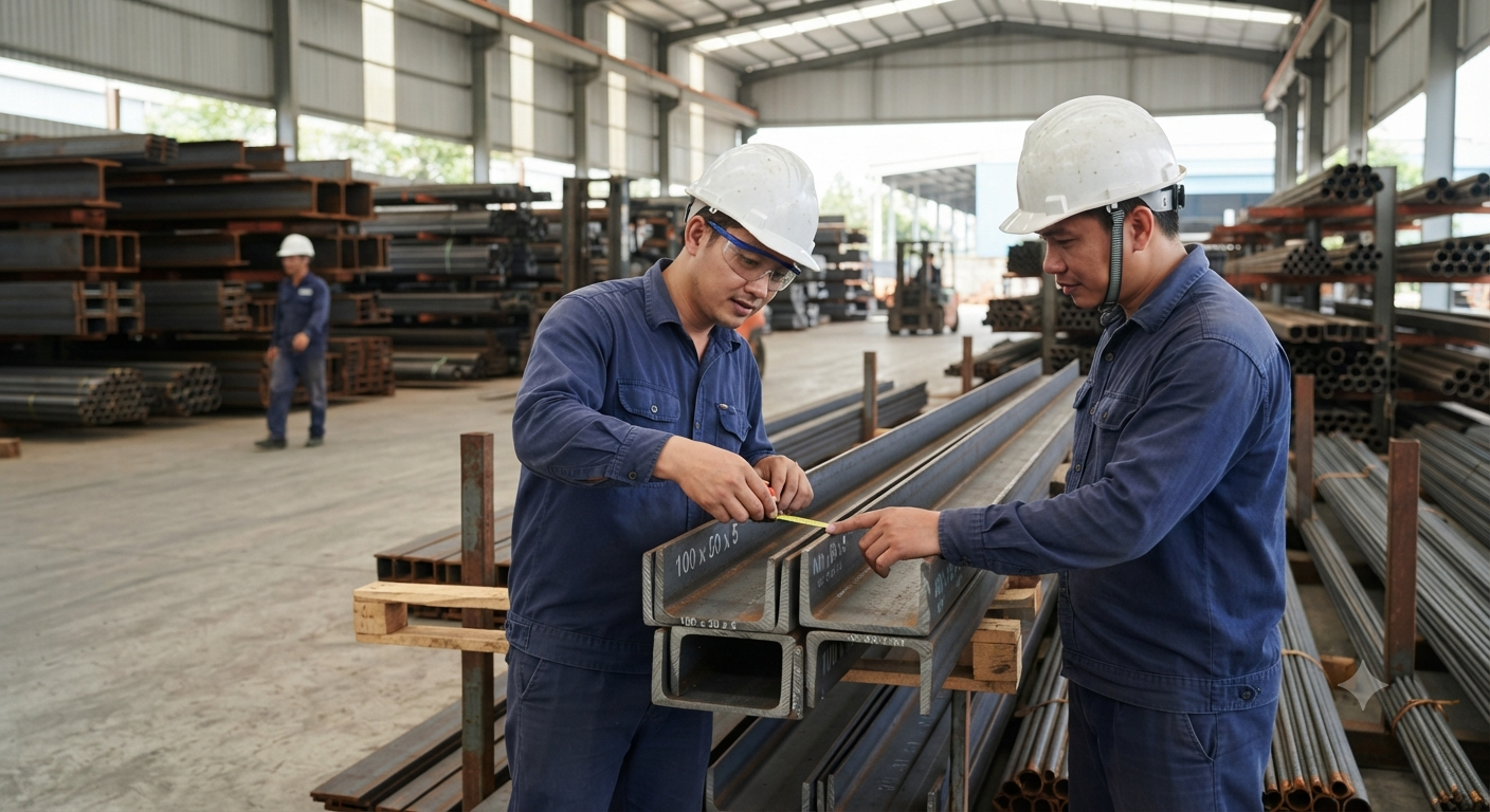 Lưu Ý Khi Chọn Mua Thép U tại Các Đại Lý